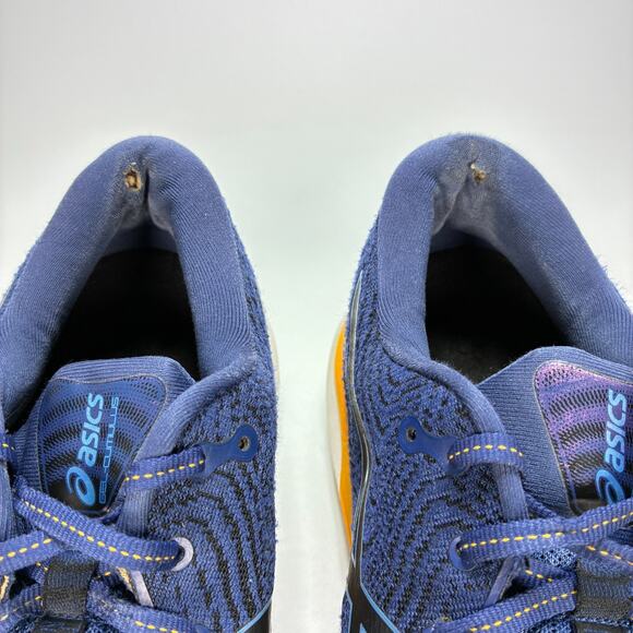 ASICS Gel-Cumulus 24 Blue Orange Running Shoes Sneakers 1011B366 Men’s Size 13 - Picture 4 of 11